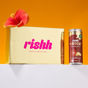 RISHH Pineapple & Ginger Sparkling Drink (4-PACK)