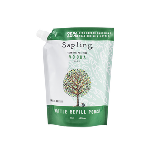 Sapling Climate Positive Vodka 70cl REFILL