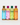 Four bottles of Toss dressing in different flavors on a white background