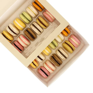 Signature Macaron Flavours - Box of 24 Macarons and More