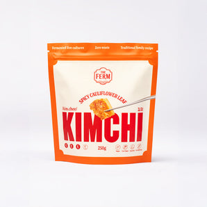 The Ferm's  Spicy Cauliflower Leaf Kimchi
