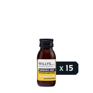 Willy's Turmeric Apple Cider Vinegar Shots x 15