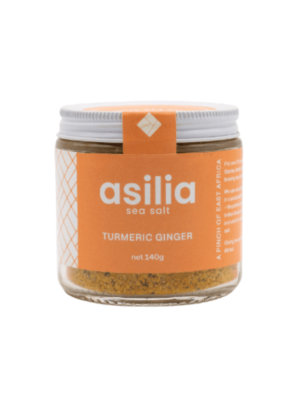 Turmeric Ginger Salt 140g Perfect for Asian Dishes and Roasted Cauliflower - Chefs For Foodies