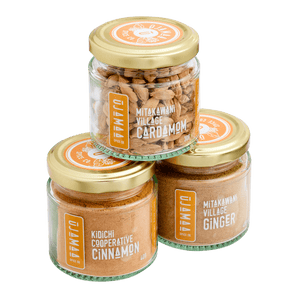 Ujamaa  Baking Trio- Ginger, Cinnamon & Cardamom