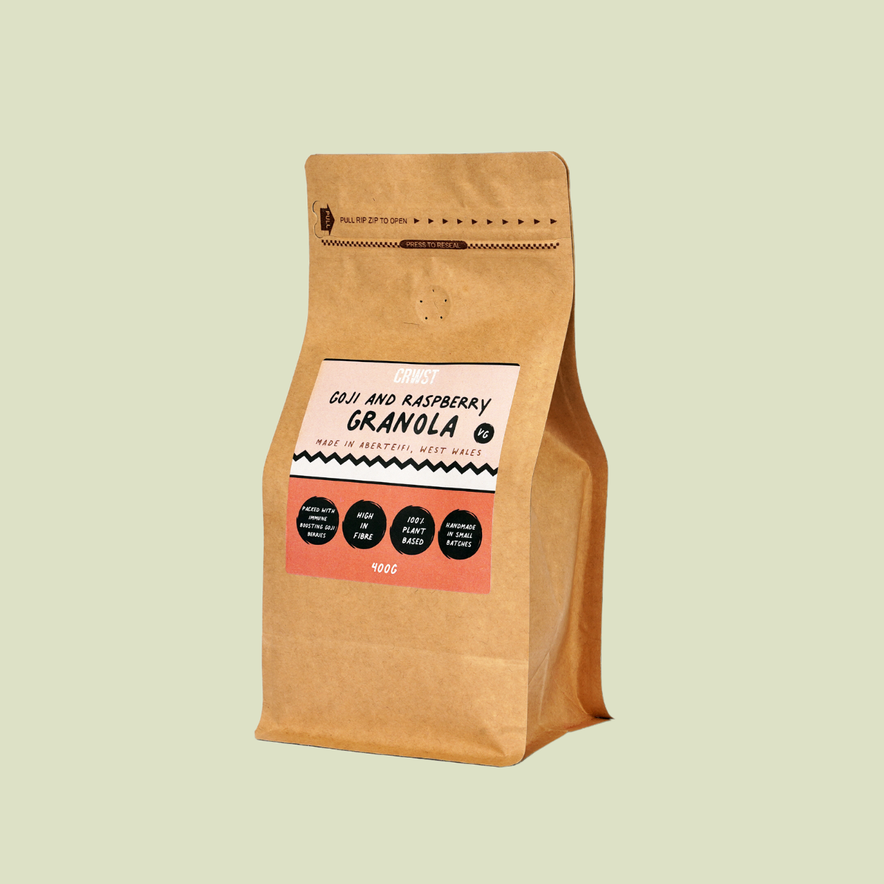 Crwst Goji & Raspberry Granola VG – Chefs For Foodies