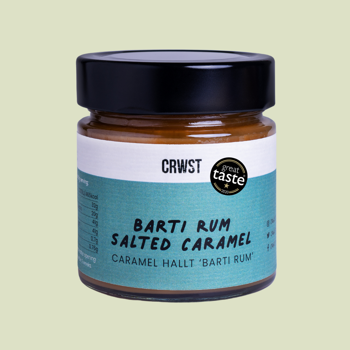 Crwst Barti Rum Salted Caramel