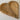 25cm wooden heart bowl showing mango wood grain