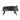 Black outdoor grill with a white background