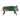 Green portable barbecue grill on a white background