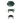 Green portable oven with dimensions on a white background