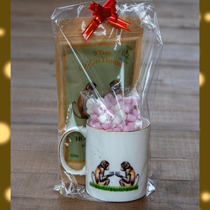 The Coco House Uk Deliciously Dark Hot Chocolate & Ceramic Mug gift Set