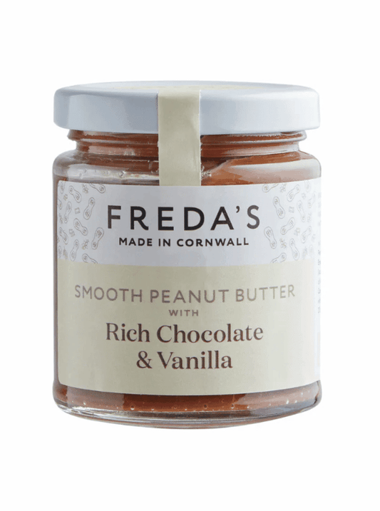 Freda's Peanut Butter with Rich Chocolate and Vanilla 180g - Chefs For Foodies