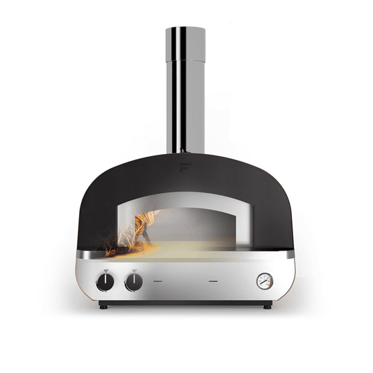 Fontana Piero Gas and Wood-Fired Pizza Oven Integration Cooking chamber size 40 x 60 x 34cm Plus Free Gift - Chefs For Foodies