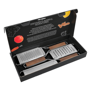 Microplane Gift Set – Zester, Extra Coarse & Ribbon Grater