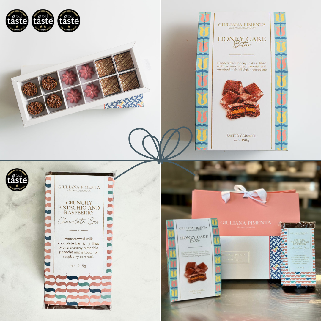 Great Taste Award Luxury Chocolate & Honey Cake Gift Set