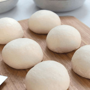 Ready Made Easy To Stretch Dough Balls Gluten Free 250g - Chefs For Foodies