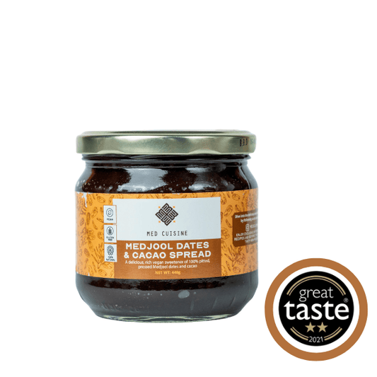 Medjool Dates & Cacao Spread- 440GR - PROMOTION OFFER - Chefs For Foodies
