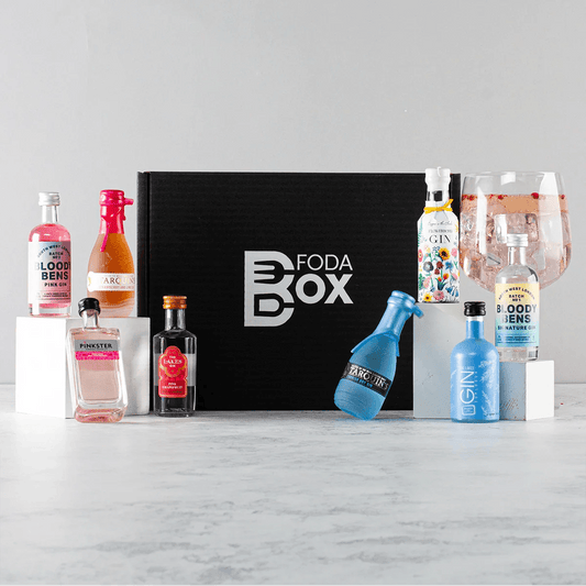 Mini Gin Sample Selection Gift 8 x 5cl Gins - Chefs For Foodies