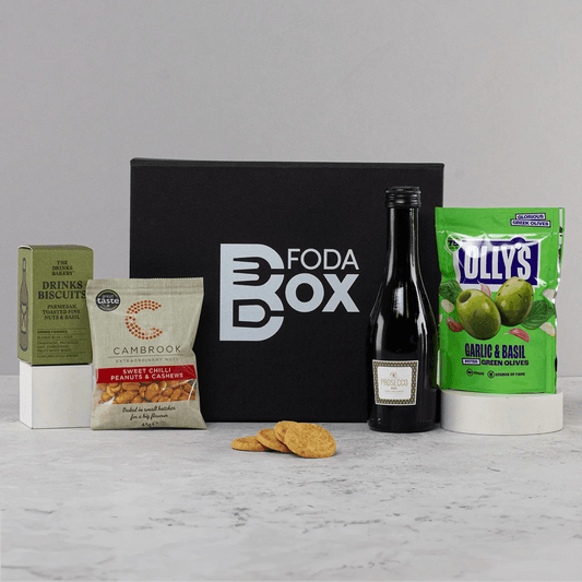 Mini Prosecco & Snack Pairing Gift Box - Chefs For Foodies