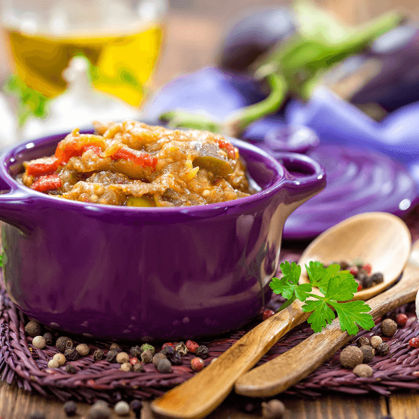 NEW! Roasted Aubergine Puree - 390GR - Chefs For Foodies