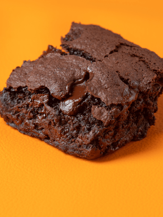 Vegan Chocolate Brownies Baking Recipe Kit serves 8 created by Pastry Chef Silvia Leo