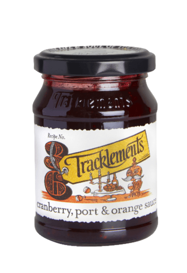 Tracklements Cranberry Port and Orange Sauce 210g - Chefs For Foodies