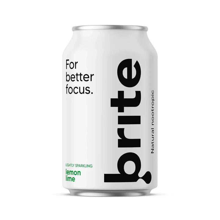 Brite Drinks - Lemon Lime Natural Nootropic Drink 330ml - Chefs For Foodies