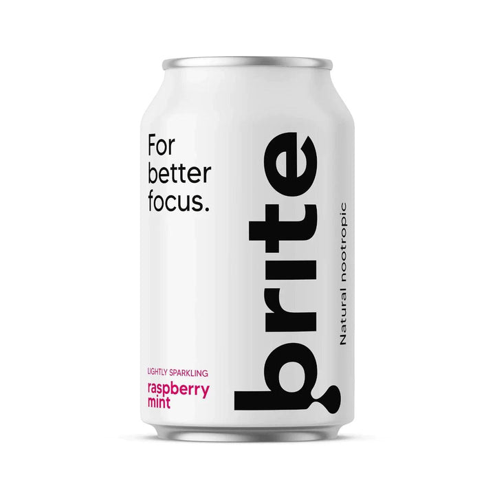 Brite Drinks - Raspberry & Mint Natural Nootropic Drink 330ml - Chefs For Foodies