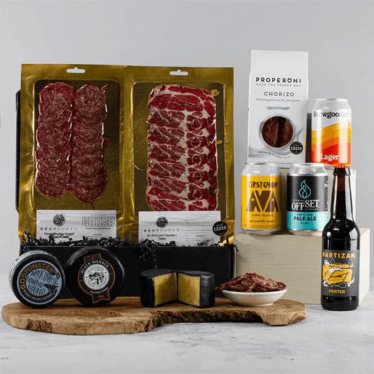 Craft Beer, Charcuterie and Cheese Hamper
