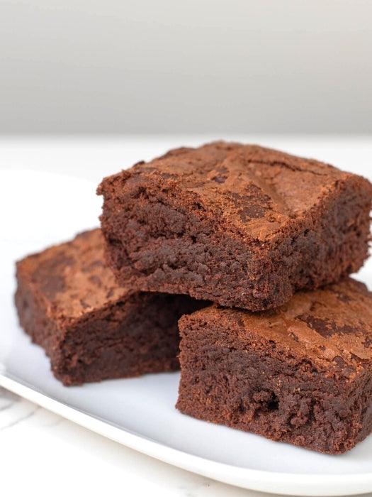 Box of double chocolate brownies - Fresh Bakes - Chefs For Foodies
