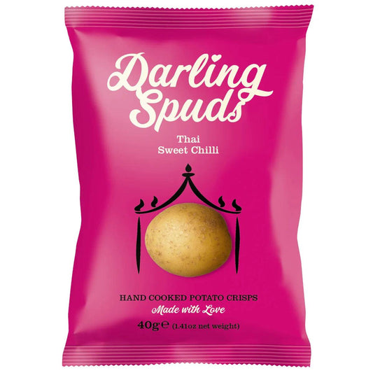 Darling Spuds Thai Sweet Chilli Crisps 30 x 40g - Chefs For Foodies