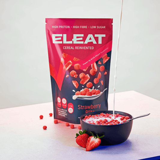ELEAT - Protein Cereal Strawberry Blitz 5 x 250g Pouches - Chefs For Foodies