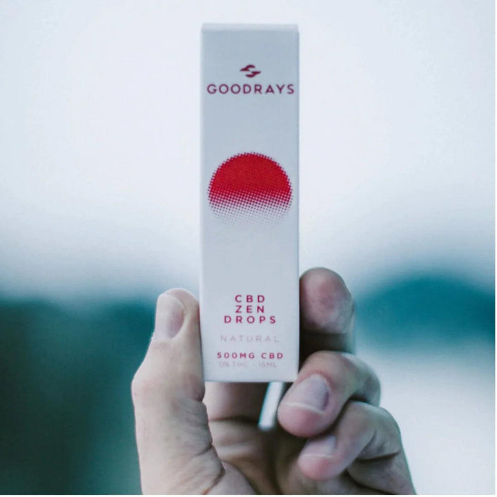 Goodrays - CBD Zen Drops 500mg CBD 15ml - Chefs For Foodies