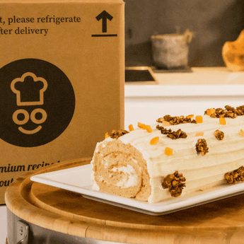 Hilltop Honey Lemon Log with Mascarpone and Walnuts KitchenAid Baking Recipe Kit Serves 8 Created by Pastry Chef Silvia Leo - Chefs For Foodies