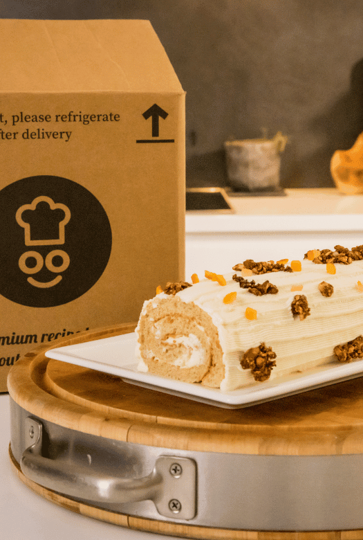 Hilltop Honey Lemon Log with Mascarpone and Walnuts KitchenAid Baking Recipe Kit Serves 8 Created by Pastry Chef Silvia Leo - Chefs For Foodies