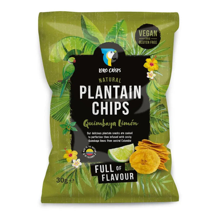Loro Crisps - Mixed Box Plantain Chips 20 x 30g - Chefs For Foodies