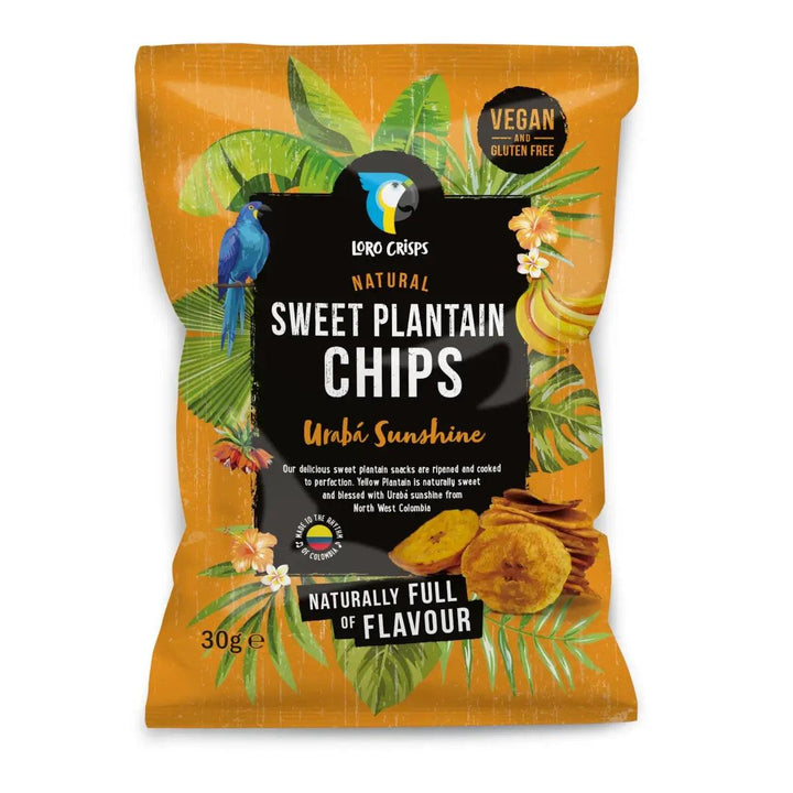 Loro Crisps - Mixed Box Plantain Chips 20 x 30g - Chefs For Foodies