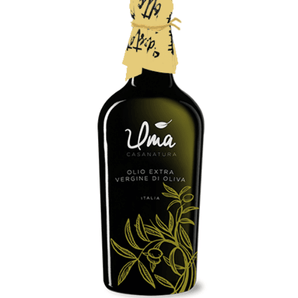 Uma Extra Virgin Olive Oil Rich Aroma and Balanced Taste Ideal for Cooking and Dressing Cold Extraction Premium Italian Blend 2 x 250ml - Chefs For Foodies