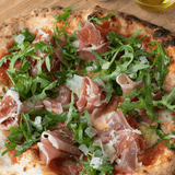 Parma Ham Pizza Kit Serves 2 with Prosciutto Rocket Parmesan Mozzarella Tomato Sauce Created by Pizza Master Ricardo Arias - Chefs For Foodies