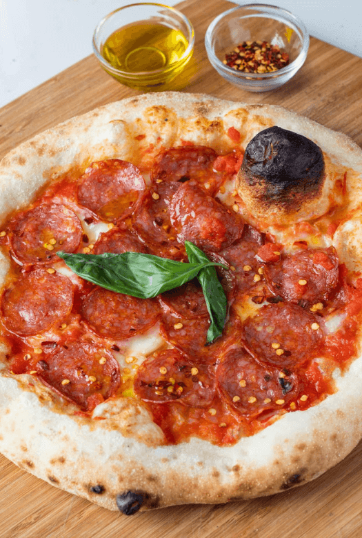 Double Pepperoni Pizza Kits With Ready Made Italian Dough Balls - Chefs For Foodies