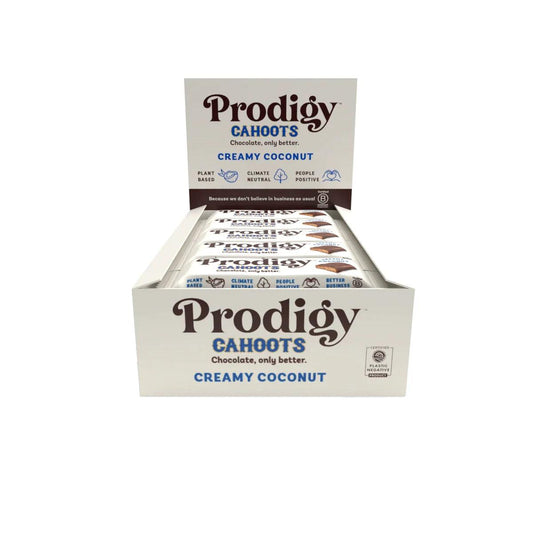 Prodigy - Cahoots Creamy Coconut Chocolate Bar 15 x 45g - Chefs For Foodies