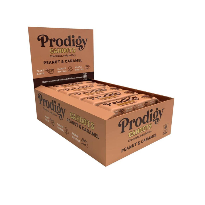 Prodigy - Cahoots Peanut and Caramel Chocolate Bar 15 x 45g - Chefs For Foodies