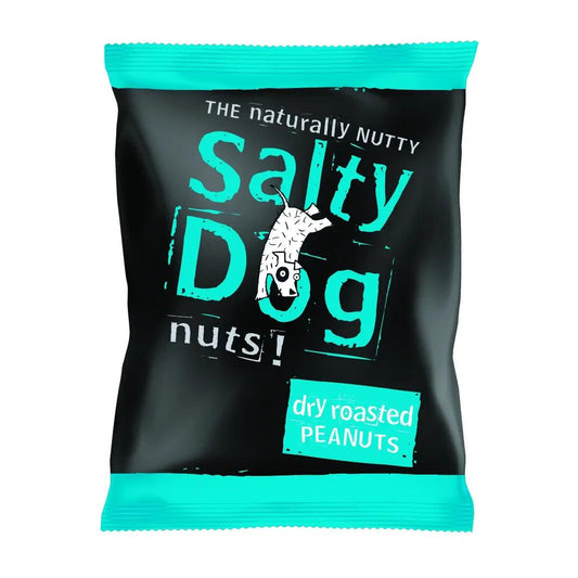 Salty Dog Dry Roasted Peanuts 24 x 45g - Chefs For Foodies