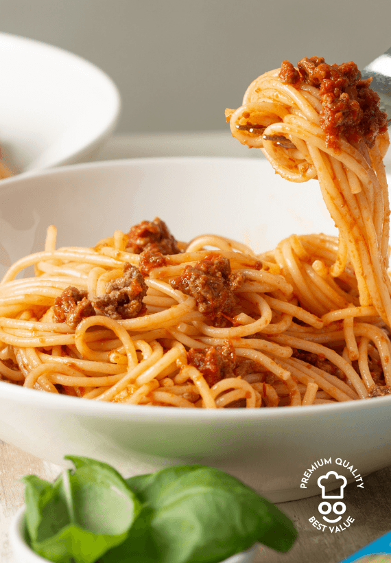 Spaghetti Pasta alla Bolognese Family Meal Recipe Kit Serves 6 Created by Chef Silvia Leo - Chefs For Foodies