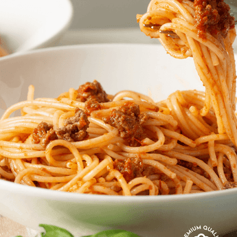 Pasta alla Bolognese Family Meal Recipe Kit Serves 6 Created by Chef Silvia Leo - Chefs For Foodies