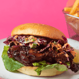 Teriyaki Chicken Burgers Fries and Asian Slaw Cooking Recipe Kit Serves 2 Created by MasterChef Simon Braz - Chefs For Foodies