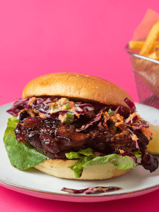 Teriyaki Chicken Burgers With Asian Slaw - Recipe Kit - Chefs For Foodies