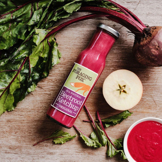 The Foraging Fox - Original Beetroot Ketchup 6 x 255g - Chefs For Foodies
