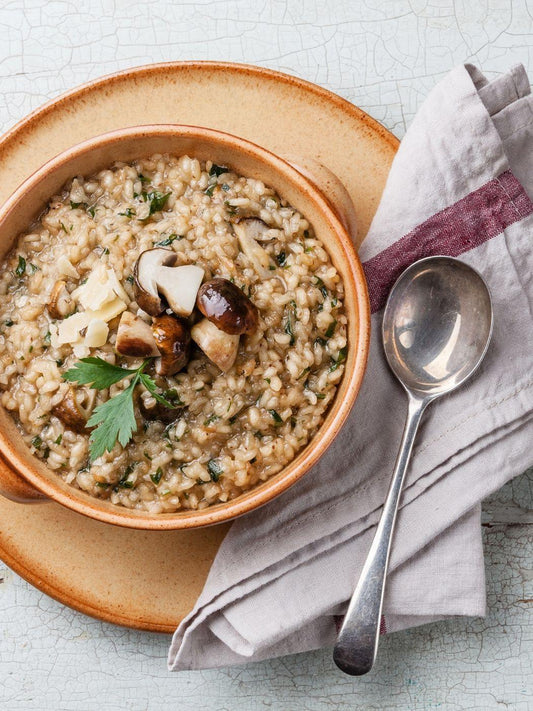 Wild Mushroom Risotto - Recipe Kit - Chefs For Foodies