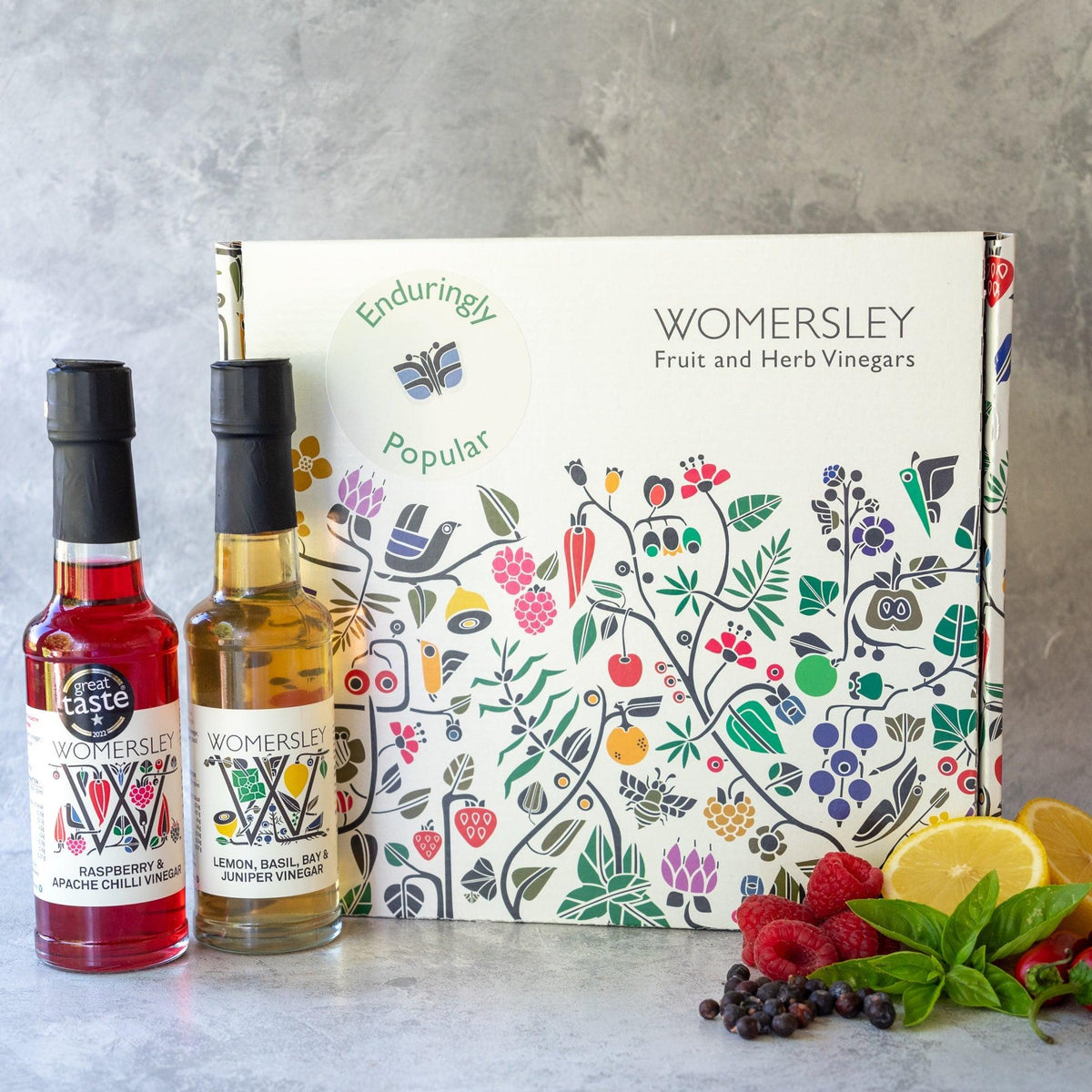 Gourmet Fruit & Herb Vinegars Gift Box